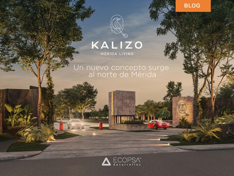 Kalizo: un nuevo residencial para invertir al norte de Mérida.