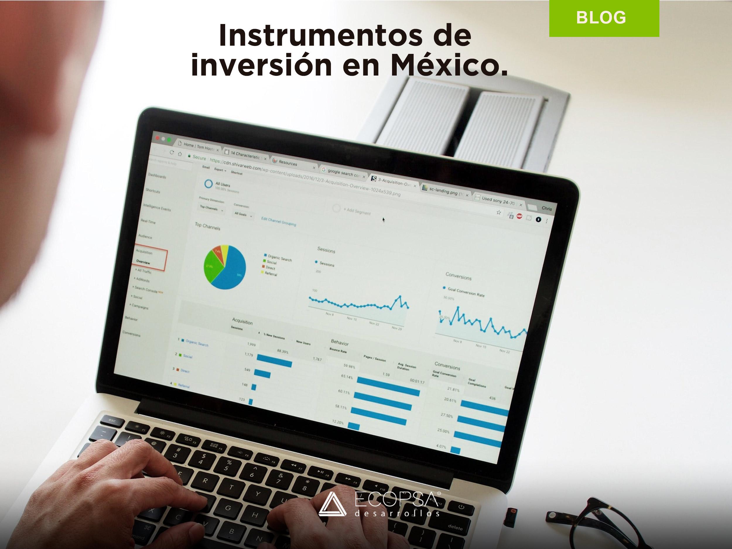 4 Instrumentos de inversión en México.